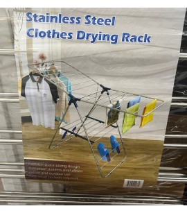 Stainless Steel Clothes Drying Rack. 520units. EXW Los Angeles 